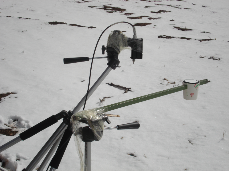 WATER: Dataset of fresh snow properties observations at the temporary sampling plot in Qilian, in the Binggou watershed foci experimental area on Mar. 20, 2008