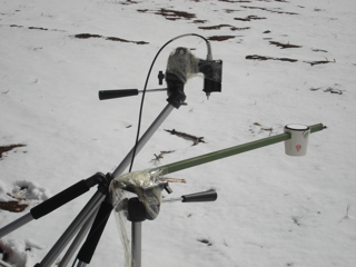 WATER: Dataset of fresh snow properties observations at the temporary sampling plot in Qilian, in the Binggou watershed foci experimental area on Mar. 20, 2008