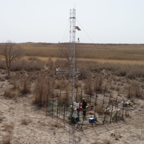 Qilian Mountains integrated observatory network: cold and arid research network of Lanzhou university (an observation system of meteorological elements gradient of Dunhuang Station, 2018)