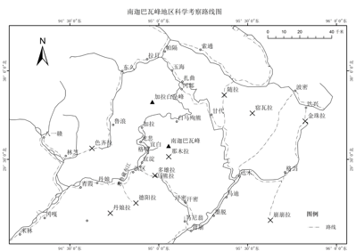 南迦巴瓦峰地区土地类型特征数据集（1982-1984）