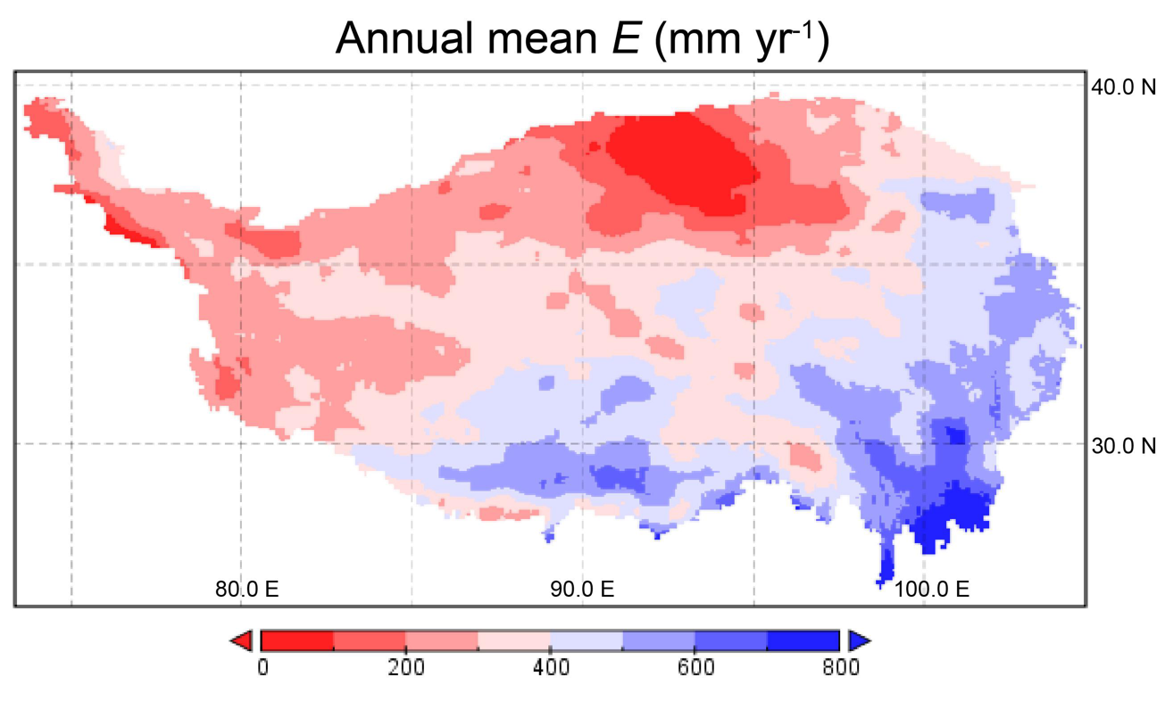 Evapotranspiration dataset of the Tibet Plateau at the monthly scale (1979-2018)