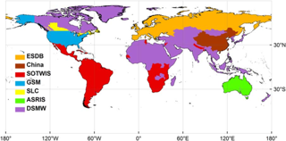 The global soil dataset for earth system modeling (2014)