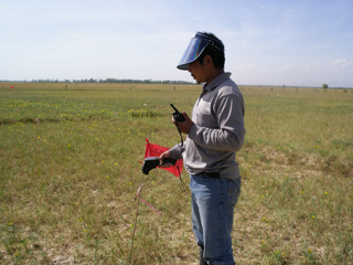 黑河综合遥感联合试验：临泽草地加密观测区机载成像光谱仪OMIS-II地面同步观测数据集（2008年6月6日）