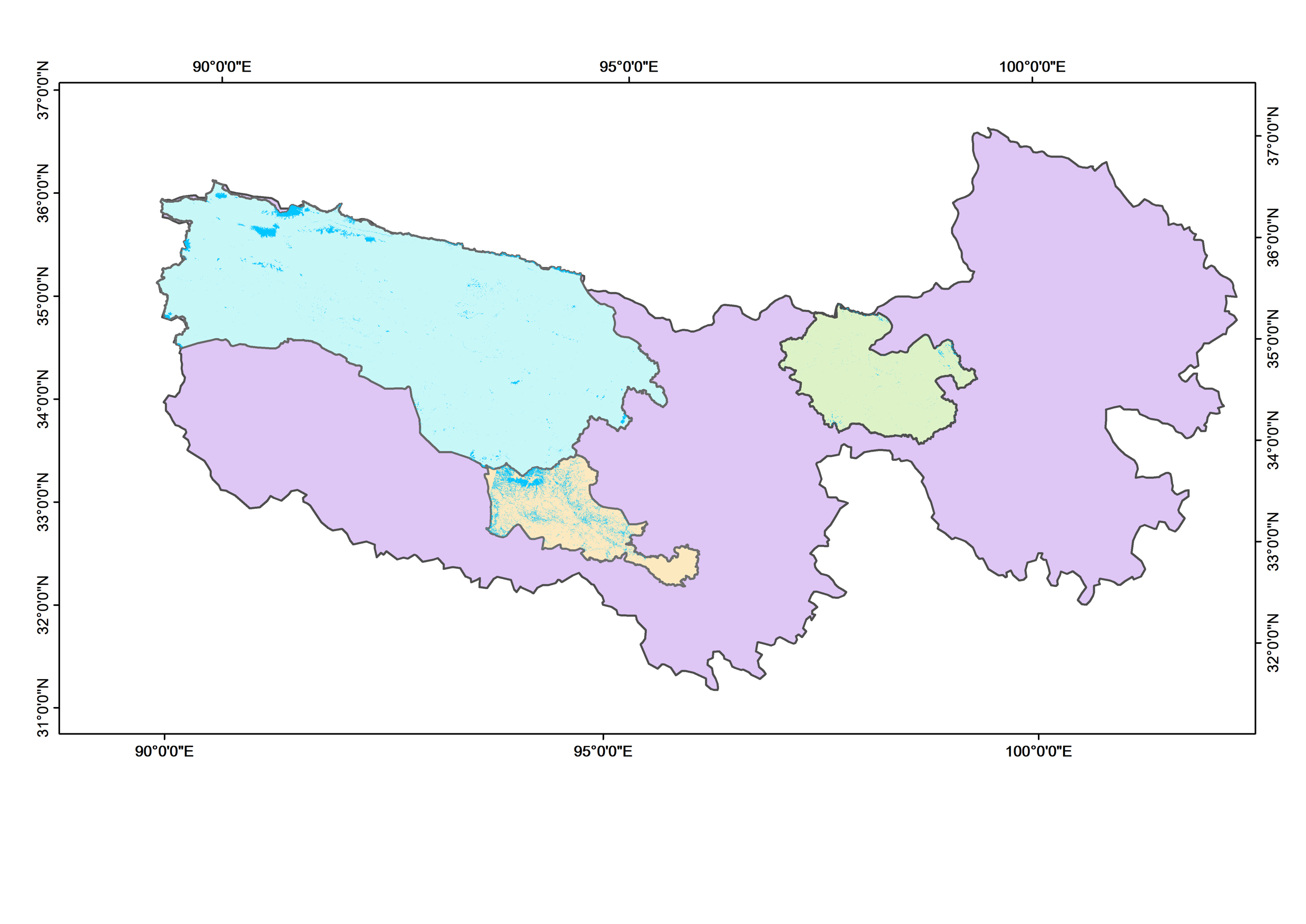 Remote sensing interpretation dataset of glaciers in Sanjiangyuan National Park
