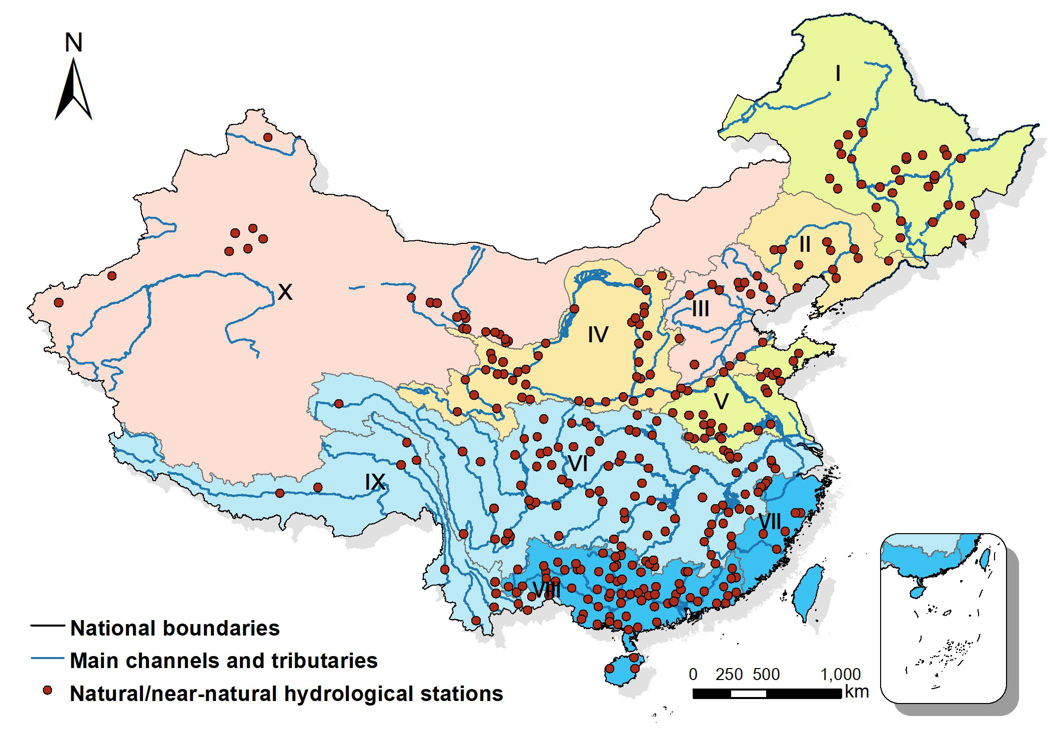 China's high-quality natural streamflow gauge-based dataset (1961–2018)