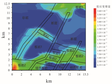 Seven maps of Mesozoic tectonic thermal fluid numerical simulation in eastern China