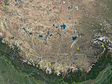 Dataset of PM2.5 aerosol particle concentration at different locations on Tibetan Plateau (2019）