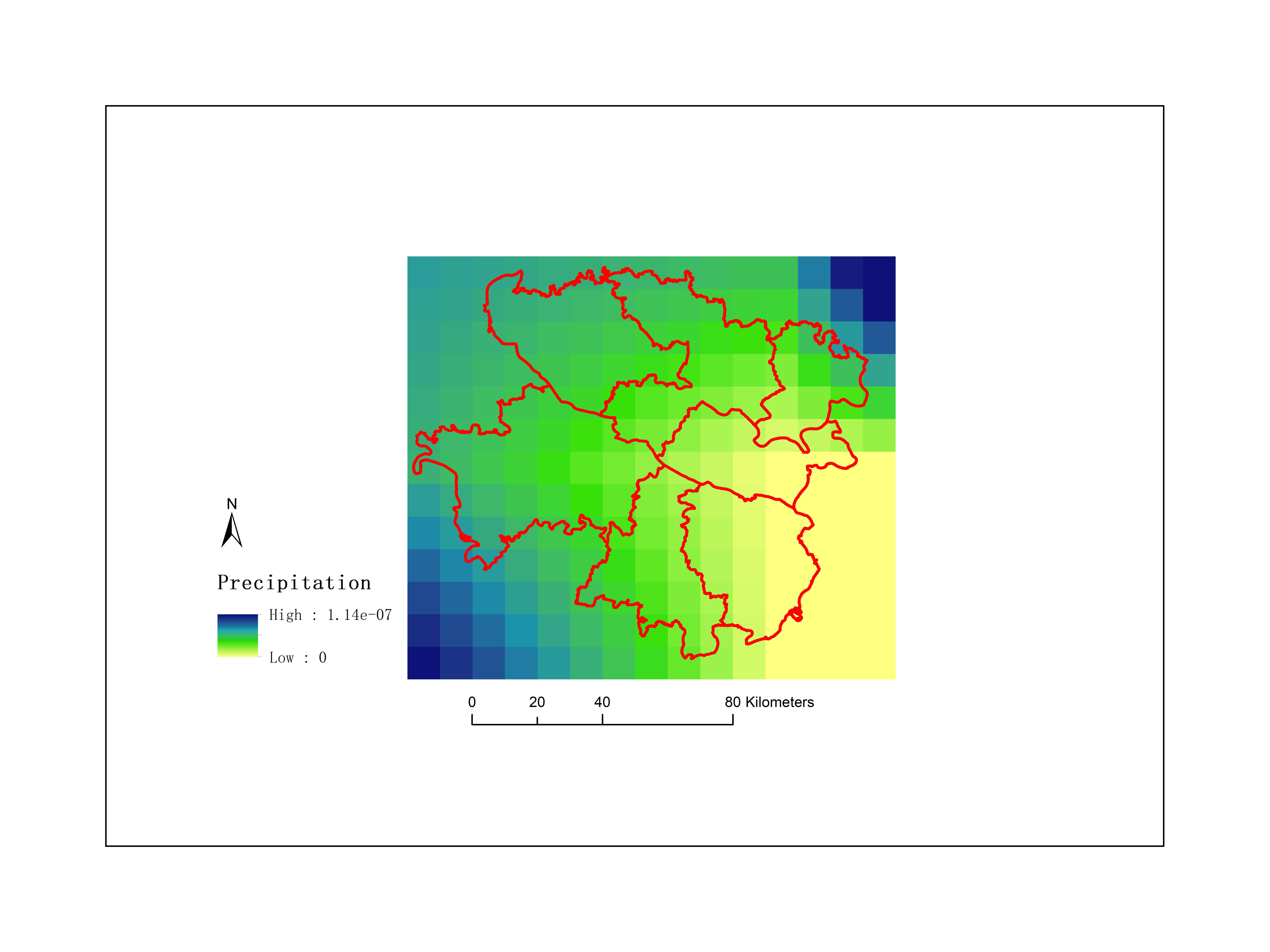 “一带一路”关键节点区域CMIP5最优气候模式模拟降尺度数据集