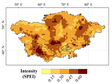 A dataset of NDVI vulnerability of vegetation affected by drought in Central Asia (1982-2015)