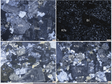 Micrographs of granodiorite (porphyry) and molybdenite in Chizhou area