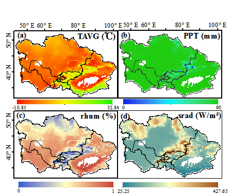 Three sets of historical reanalysis climate datasets in  Central Asia (1979-2014)