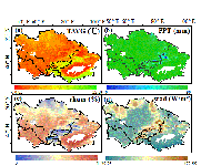 Three sets of historical reanalysis climate datasets in  Central Asia (1979-2014)