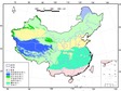 Frozen soil map of China (2000)