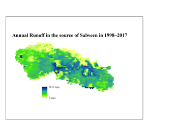 Nujiang River Water Resources Temporal and Spatial Distribution Data Set (1998-2017)