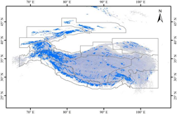 Glacier Climate Sensitivity Zoning Map (2000-2017)