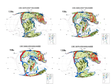 Paleogeographic map of paleoclimate, lithofacies and Cretaceous of Pan tertiary (130mA, 90mA)