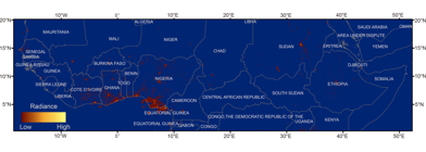赤道北部非洲与萨赫勒地区NPP-VIIRS年际夜光遥感数据集（2013-2020）
