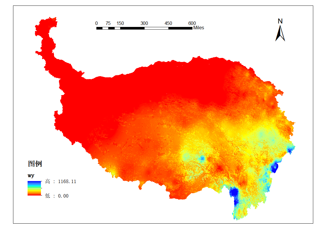 青藏高原水土资源时空匹配数据集（1970-2016）