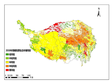 Eco environmental risk map of the development of agriculture and animal husbandry in the next 50 years in the Qinghai Tibet Plateau (2030, 2050, 2070)