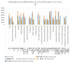 Average wage of employees of all units in Qinghai Province by registration type and industry (2009-2020)