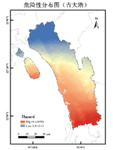 极端降水灾害危险性空间分布数据集（2014-2018）