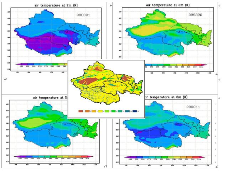 中国西部地区地表气候要素再分析数据集（2002）