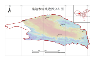 柴达木河流域1:25万边界分布数据集（2000）