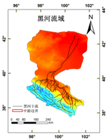 黑河流域高分辨率地下水埋深、土壤湿度、蒸散发模拟数据（1981-2013）