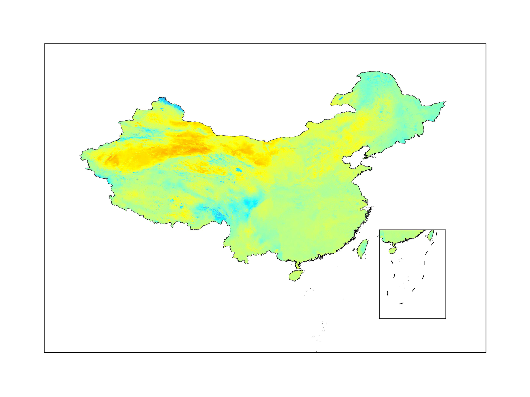 中国区域1km无缝地表温度数据集（2002-2020）