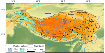 The lakes larger than 1k㎡ in Tibetan Plateau (V3.0) (1970s-2021)