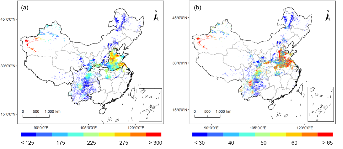 Bottom-up estimates of reactive nitrogen loss from Chinese wheat production in 2014