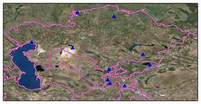 Central Asian meteorological station observation dataset (2017-2018)
