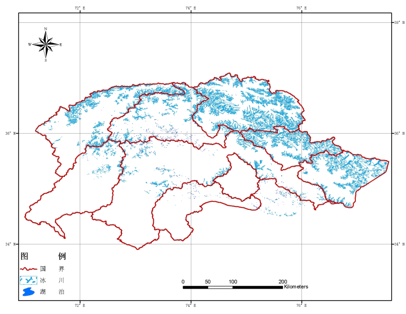 Inventory of glacial lakes in Pakistan (2003-2004)