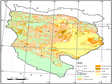 Data of distribution of desert for the Heihe River Basin