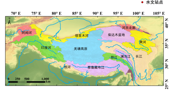 The dataset of spatio-temporal water resources distribution in the source regions of Yangtze River and Yellow River (1998-2017)