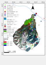 Datasets of rainfall characteristics for intceotion of alpine shrubs in Hulu Watershed  in the upstream of  Heihe River Basin