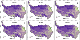 A dataset of human footprint over the Qinghai-Tibet Plateau during 1990–2017