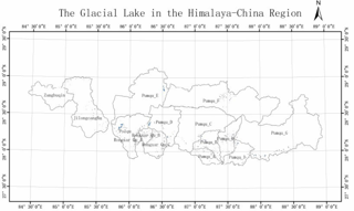 中国喜马拉雅山地区朋曲流域冰湖编目数据（2004）