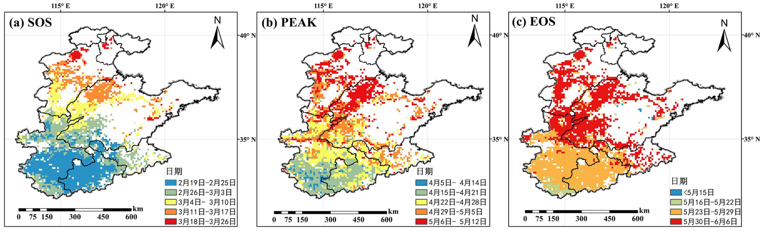 华北平原冬小麦和夏玉米关键物候期数据集（1982-2015）