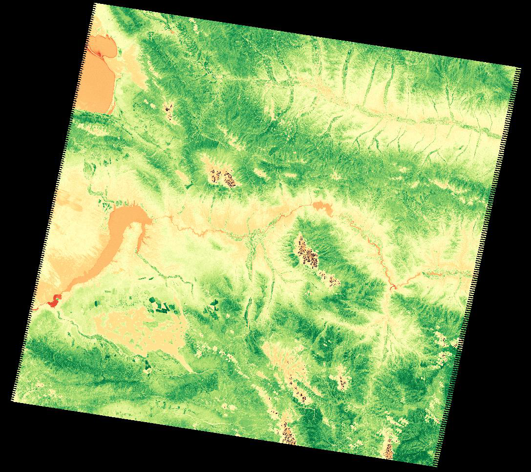 青藏高原Landsat系列卫星遥感土壤调节植被指数（SAVI）产品（1980s-2019）
