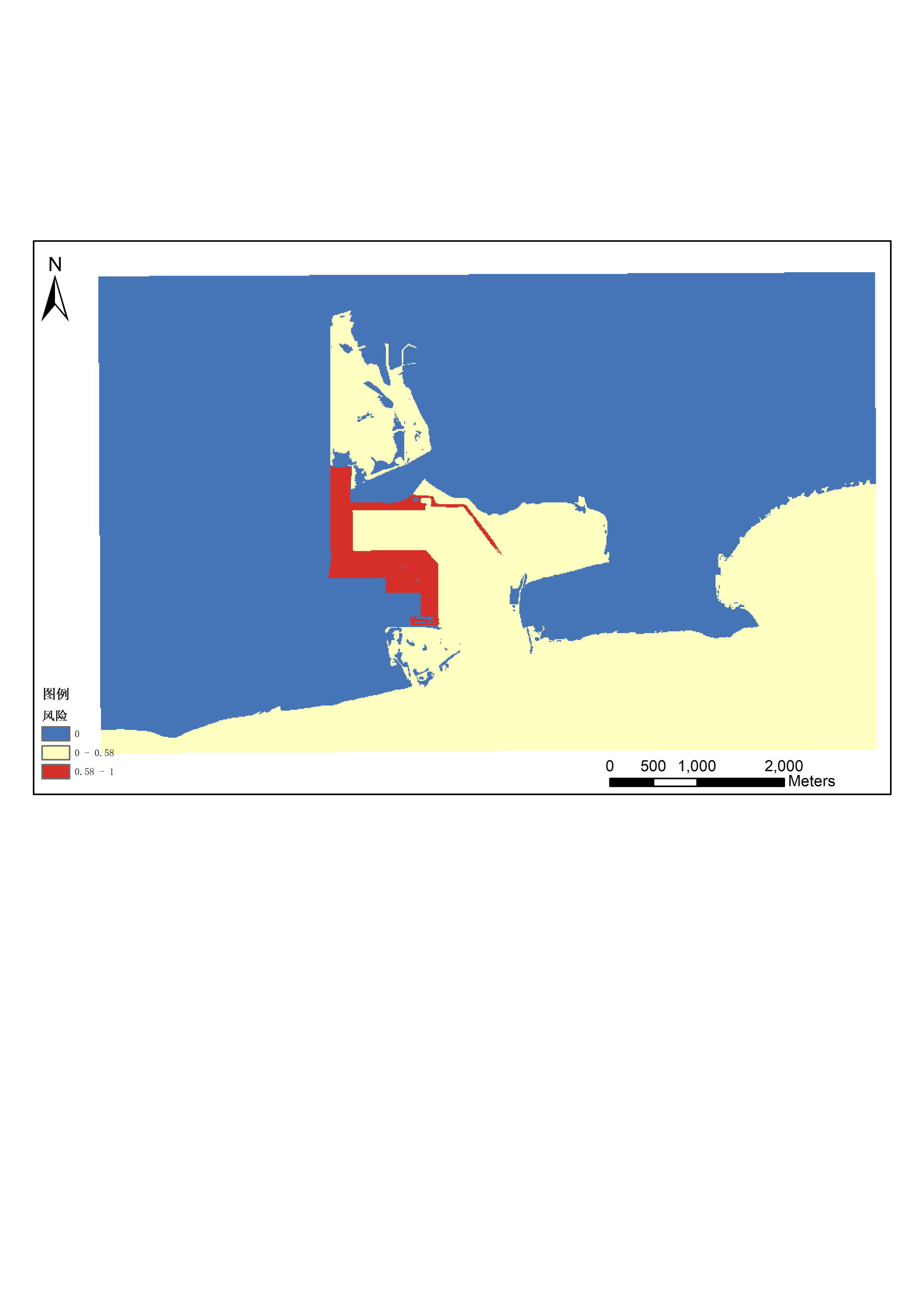 Risk  Assessment Dataset of Storm Surge Disasters at ten meters Scale of hambantota (2015-2018)