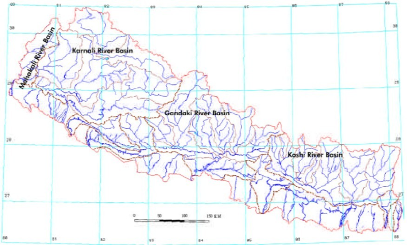 Inventory of glacial lakes in Nepal (2000)