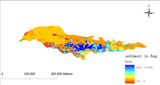 Dataset of IWEMS (Integrated Wind-Erosion Modelling System) in the Kubuqi Desert