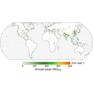 Satellite-based Global Irrigation Water Use data set (2011-2018)