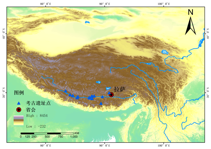 Survey data of archaeological sites in Lhasa and Xigaze