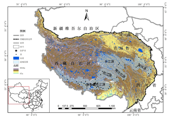 青藏高原五大河源区冰川径流数据集（1971-2015）