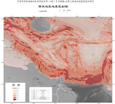 西亚地区地震区划图（1960-2019）
