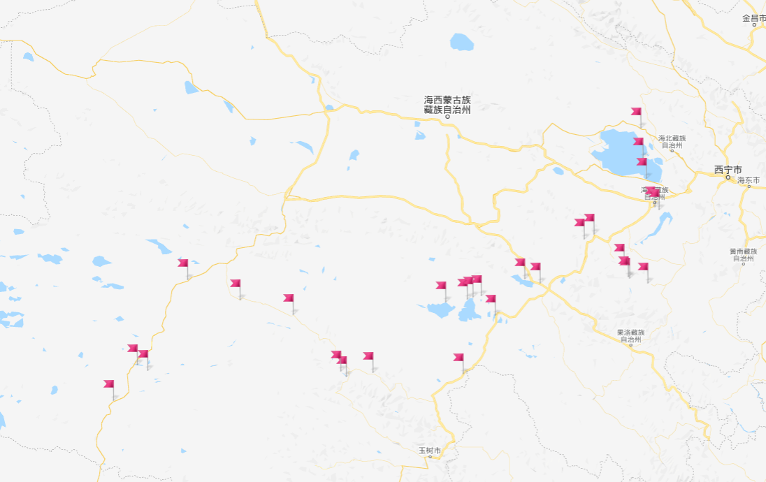 Collection data of fish collection in Qinghai province of Qinghai Tibet Plateau, in 2020