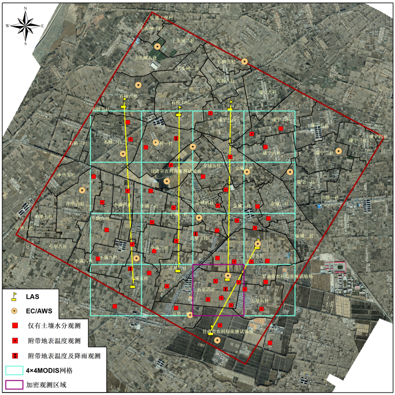 HiWATER: WATERNET observation dataset  in the middle of Heihe River Basin (2012)