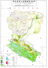 Landuse/landcover data of the Heihe River Basin (2011)